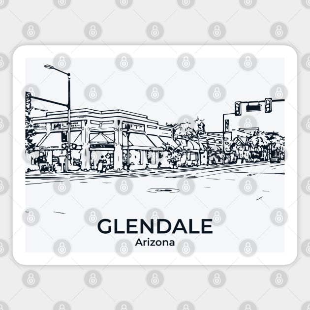 Glendale - Arizona Magnet by Lakeric
